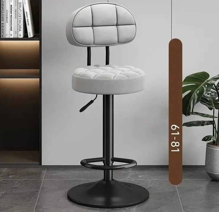 Minimalistic Swivel Bar Stool Adjustable-MinimalisticDecor.com