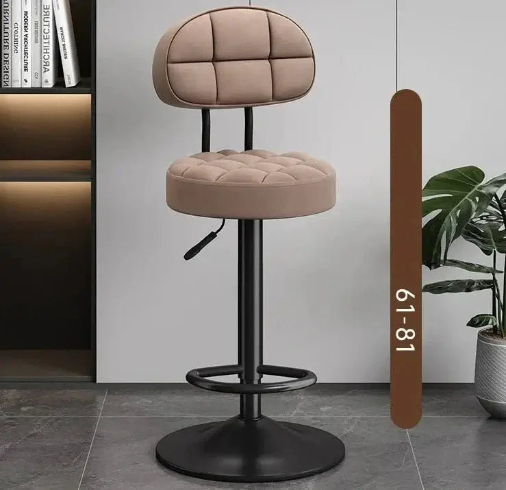 Minimalistic Swivel Bar Stool Adjustable-MinimalisticDecor.com