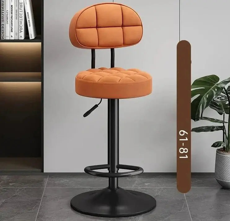 Minimalistic Swivel Bar Stool Adjustable-MinimalisticDecor.com