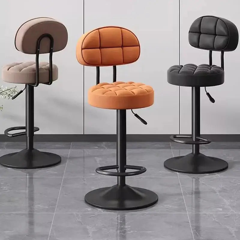 Minimalistic Swivel Bar Stool Adjustable-MinimalisticDecor.com