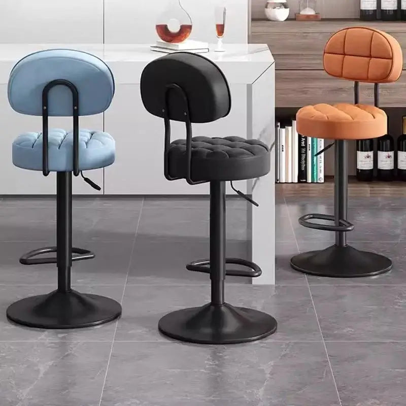 Minimalistic Swivel Bar Stool Adjustable-MinimalisticDecor.com
