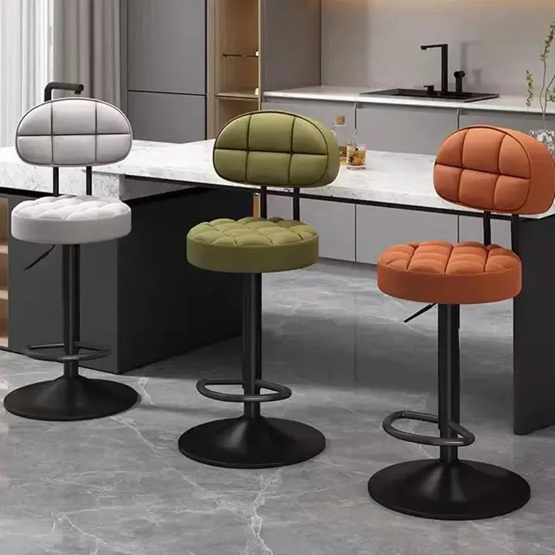 Minimalistic Swivel Bar Stool Adjustable-MinimalisticDecor.com