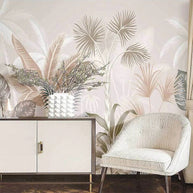 MinimalisticDecor.com-3D Plants Design - Tropical Wallpaper Murals