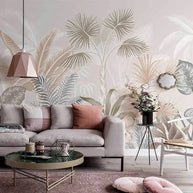MinimalisticDecor.com-3D Plants Design - Tropical Wallpaper Murals
