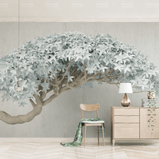MinimalisticDecor.com-3D Tree Elegant Theme Wallpaper Murals - Exquisite Designs