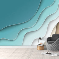 MinimalisticDecor.com-Abstract Line Geometric Wallpaper for Home Wall Decor
