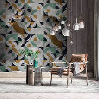 MinimalisticDecor.com-Abstract Moroccan Theme - Living Room Wallpaper Mural