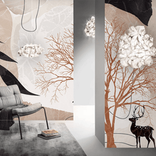 MinimalisticDecor.com-Abstract Tree Wallpaper Murals - Transform Your Space