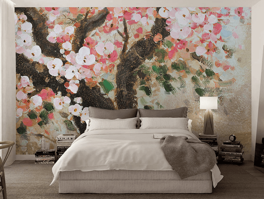 MinimalisticDecor.com-Artistic Tree Large Wallpaper Murals