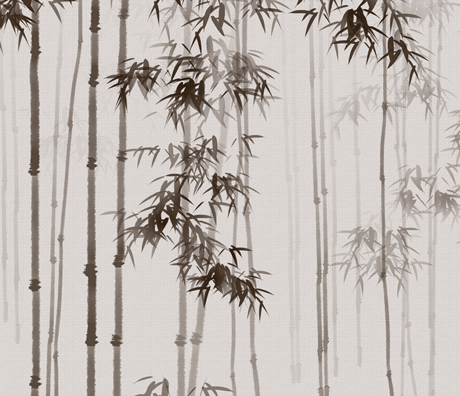 MinimalisticDecor.com-Bamboo Trees Wallpaper Murals: Transform Your Space