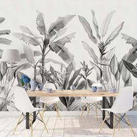 MinimalisticDecor.com-Banana Leaf Wallpaper: Transform Your Space