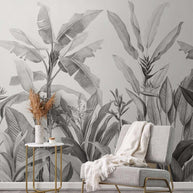 MinimalisticDecor.com-Banana Leaf Wallpaper: Transform Your Space