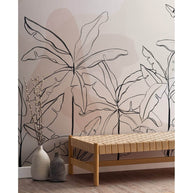 MinimalisticDecor.com-Banana Tree Wallpaper: Enhance Your Décor