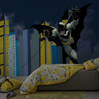 MinimalisticDecor.com-Batman Adventure Begins - Kids Nursery Wallpaper Mural