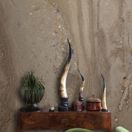 MinimalisticDecor.com-Beige Stone from the Mountain Wallpaper