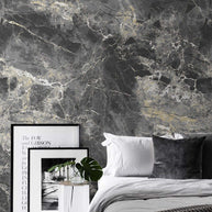 MinimalisticDecor.com-Black Marble Theme Wallpaper