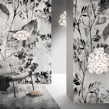 MinimalisticDecor.com-Black Trees Wallpaper Murals- High-Quality Wall Art Décor