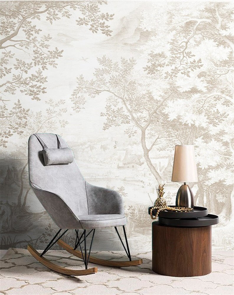 MinimalisticDecor.com-Blossom Wallpaper Mural – Enhance Your Space