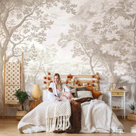 MinimalisticDecor.com-Blossom Wallpaper Mural – Enhance Your Space
