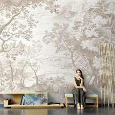 MinimalisticDecor.com-Blossom Wallpaper Mural – Enhance Your Space