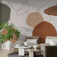 MinimalisticDecor.com-Boho Dreamscape Wallpaper Mural: Create Dreamy Ambiance