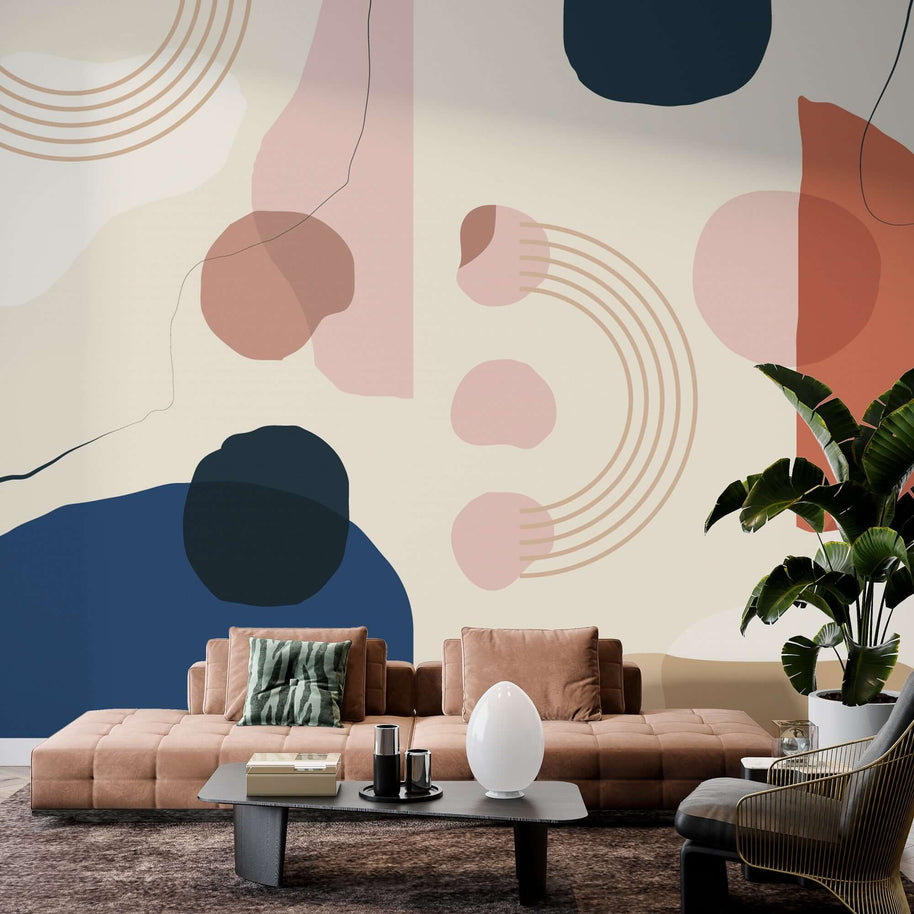 MinimalisticDecor.com-Boho Matisse Wallpaper Mural: Captivating Artistic Design