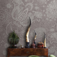 MinimalisticDecor.com-Brige Floral Shadows Wallpaper Mural