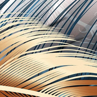 MinimalisticDecor.com-Bright Leaf Wallpaper Murals - Transform Your Space