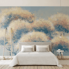 MinimalisticDecor.com-Bunch of Tree Wallpaper Murals: Transform Your Space