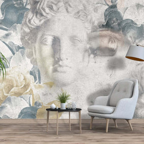 MinimalisticDecor.com-Clouds Face Wallpaper Mural - Captivating Designs for Walls
