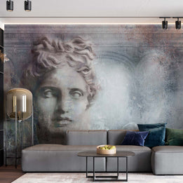 MinimalisticDecor.com-Clouds Face Wallpaper Mural: Transform Any Space