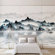 MinimalisticDecor.com-Cloudy Morning Wallpaper - Discover Serene Landscapes