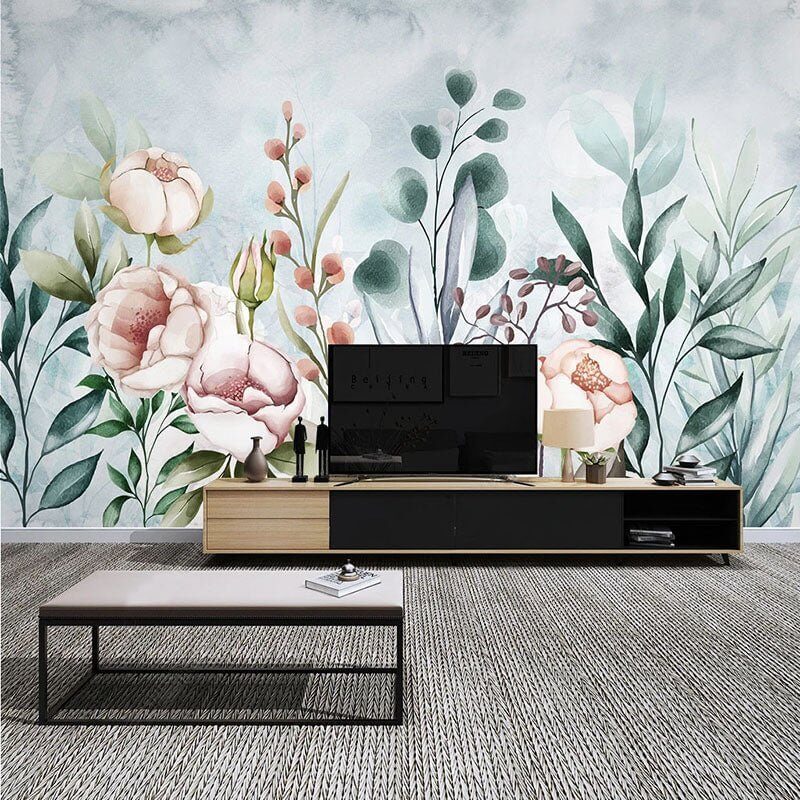MinimalisticDecor.com-Deep Florals Wallpaper - Exquisite and Elegant Design