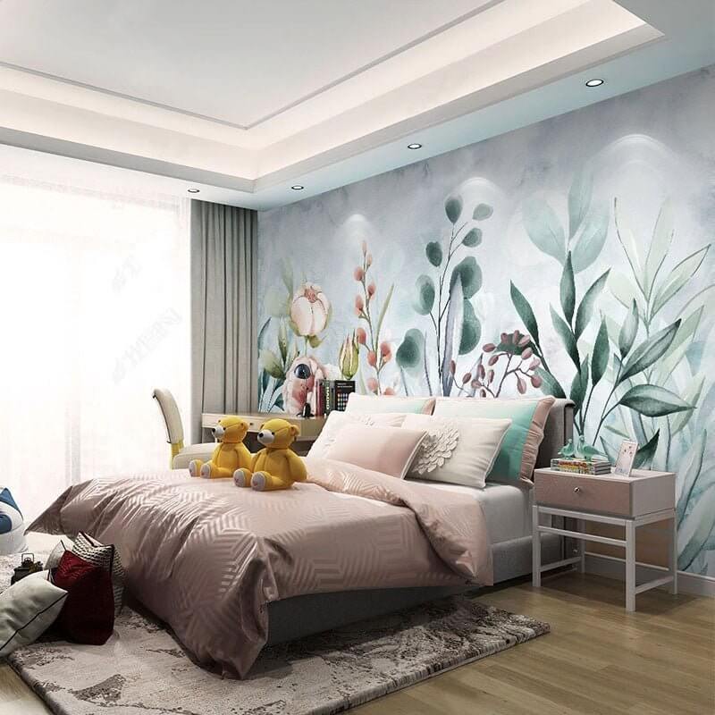 MinimalisticDecor.com-Deep Florals Wallpaper - Exquisite and Elegant Design