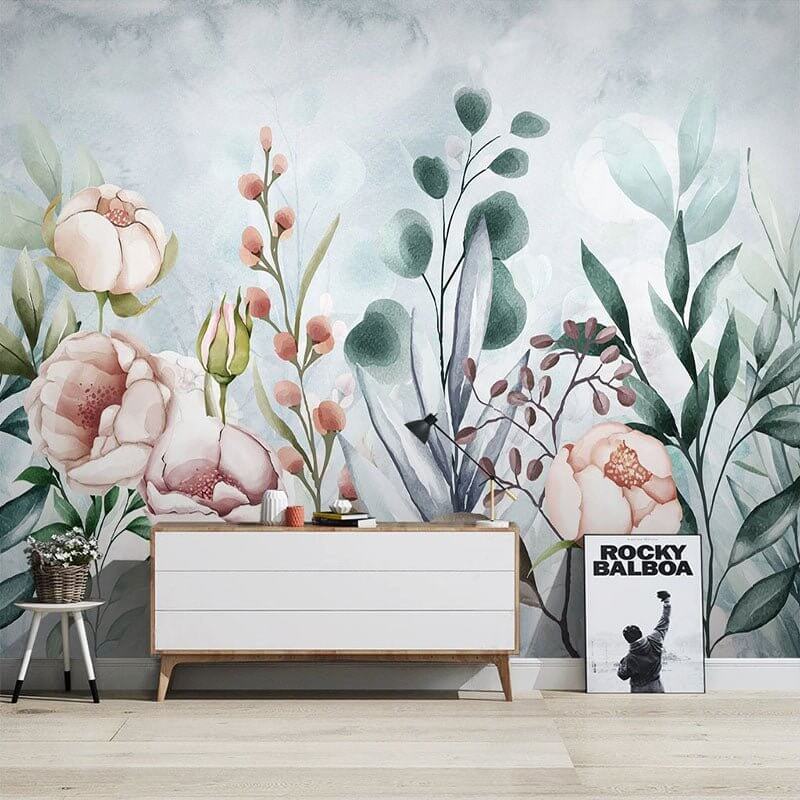 MinimalisticDecor.com-Deep Florals Wallpaper - Exquisite and Elegant Design