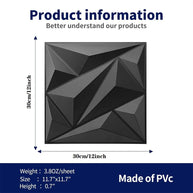 MinimalisticDecor.com-Diamond Design 3D Wall Tiles – Decorative Textured Panels 30x30cm, 9mm Thick