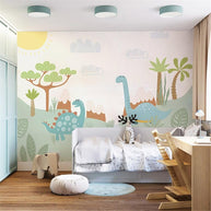 MinimalisticDecor.com-Dino Wallpaper: Bring Prehistoric Appeal to Your Space