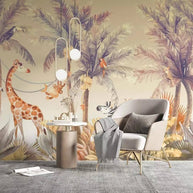 MinimalisticDecor.com-Dinosaur Nursery Wallpaper - Roar into Adventure!