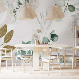 MinimalisticDecor.com-Dream Flowers Wallpaper Mural - Exquisite Floral Design