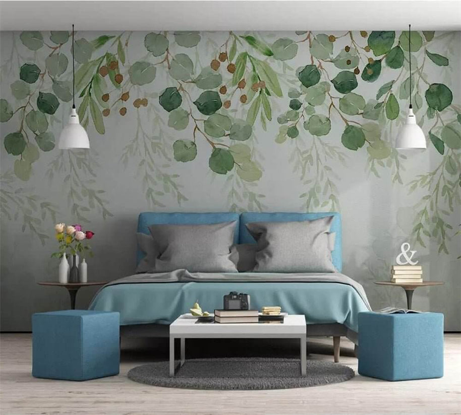 MinimalisticDecor.com-Eucalyptus Wallpaper: Refresh Your Space with Nature