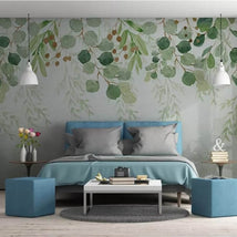 MinimalisticDecor.com-Eucalyptus Wallpaper: Refresh Your Space with Nature