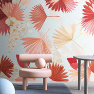 MinimalisticDecor.com-Floral Blossom Party Wallpaper Mural