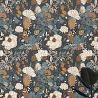 MinimalisticDecor.com-Floral Glory Wallpaper Mural