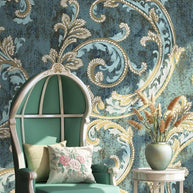 MinimalisticDecor.com-Floral Kingdom Wallpaper Mural