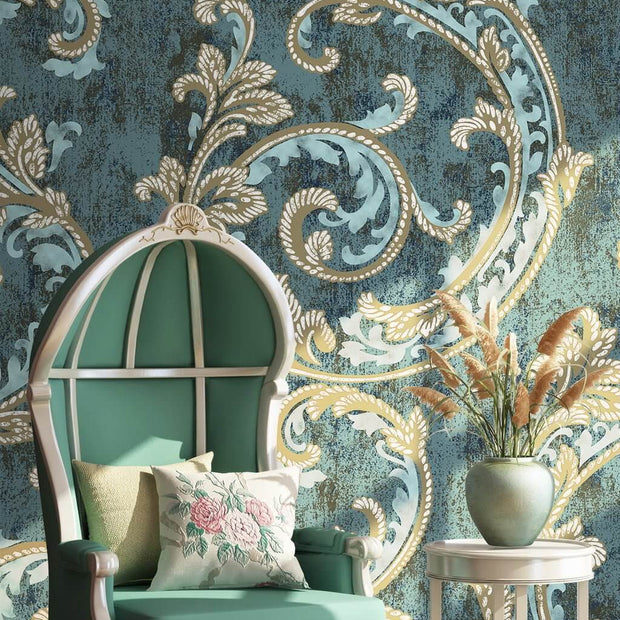 MinimalisticDecor.com-Floral Kingdom Wallpaper Mural