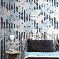MinimalisticDecor.com-Floral Lily of the Valley Wallpaper Mural