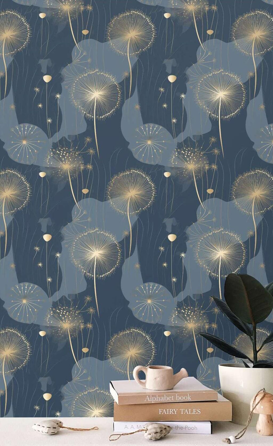 MinimalisticDecor.com-Floral Peony Pleasure Wallpaper Mural