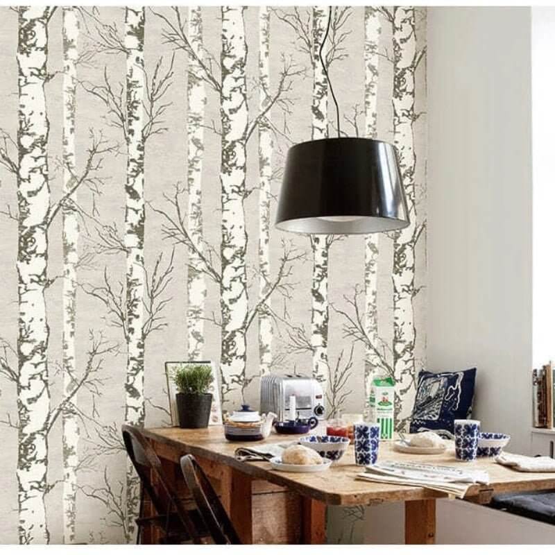 MinimalisticDecor.com-Forest Wallpaper: Stunning Nature Scene Mural