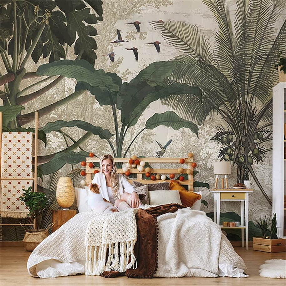 MinimalisticDecor.com-Forest Wallpaper - Transform Your Space with Nature's Beauty