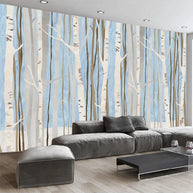 MinimalisticDecor.com-Forest Woods Wallpaper for Home Wall Decor